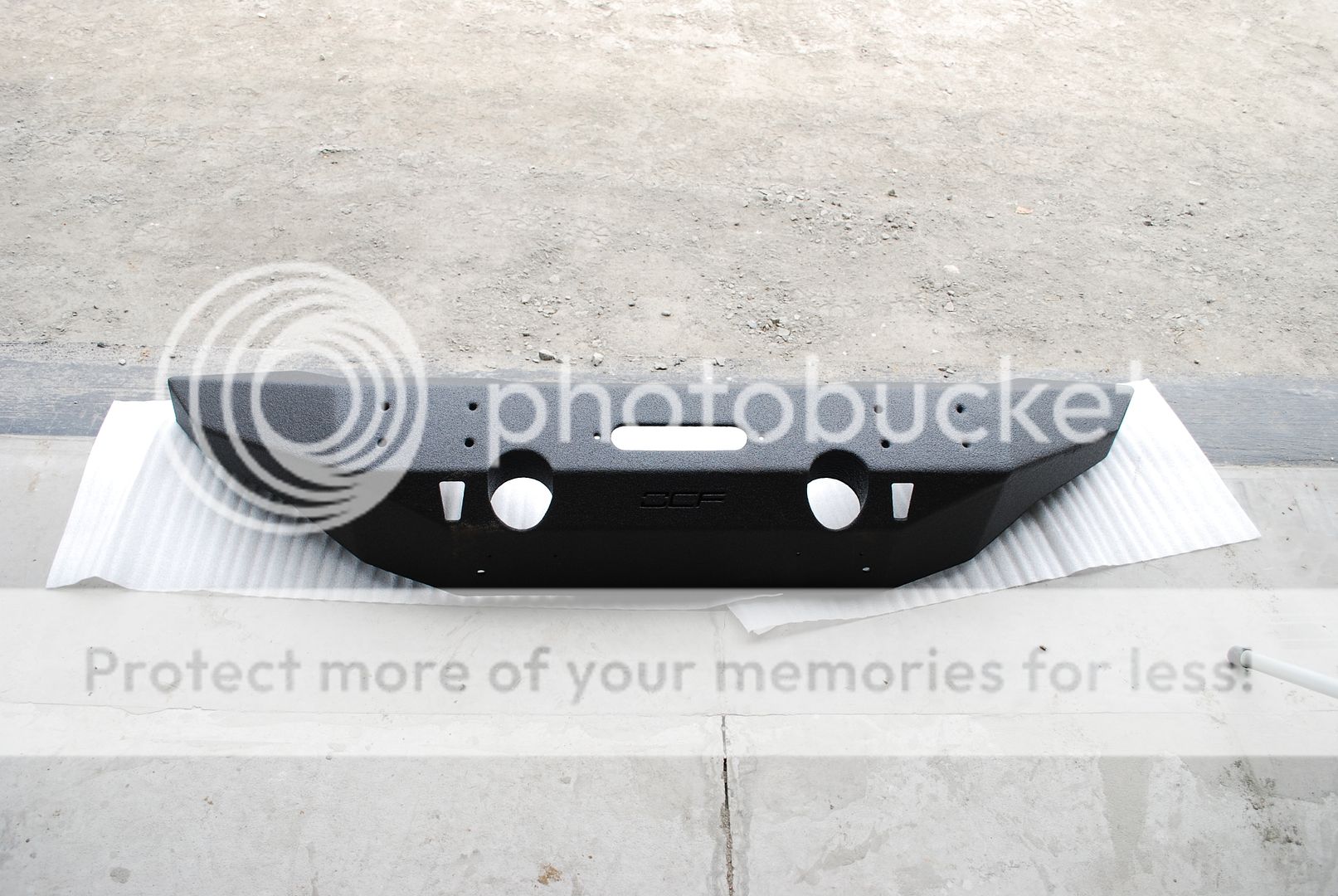 MBRP Off Camber Fabrications LineX Bumpers